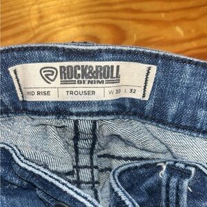 Rock and roll denim jeans